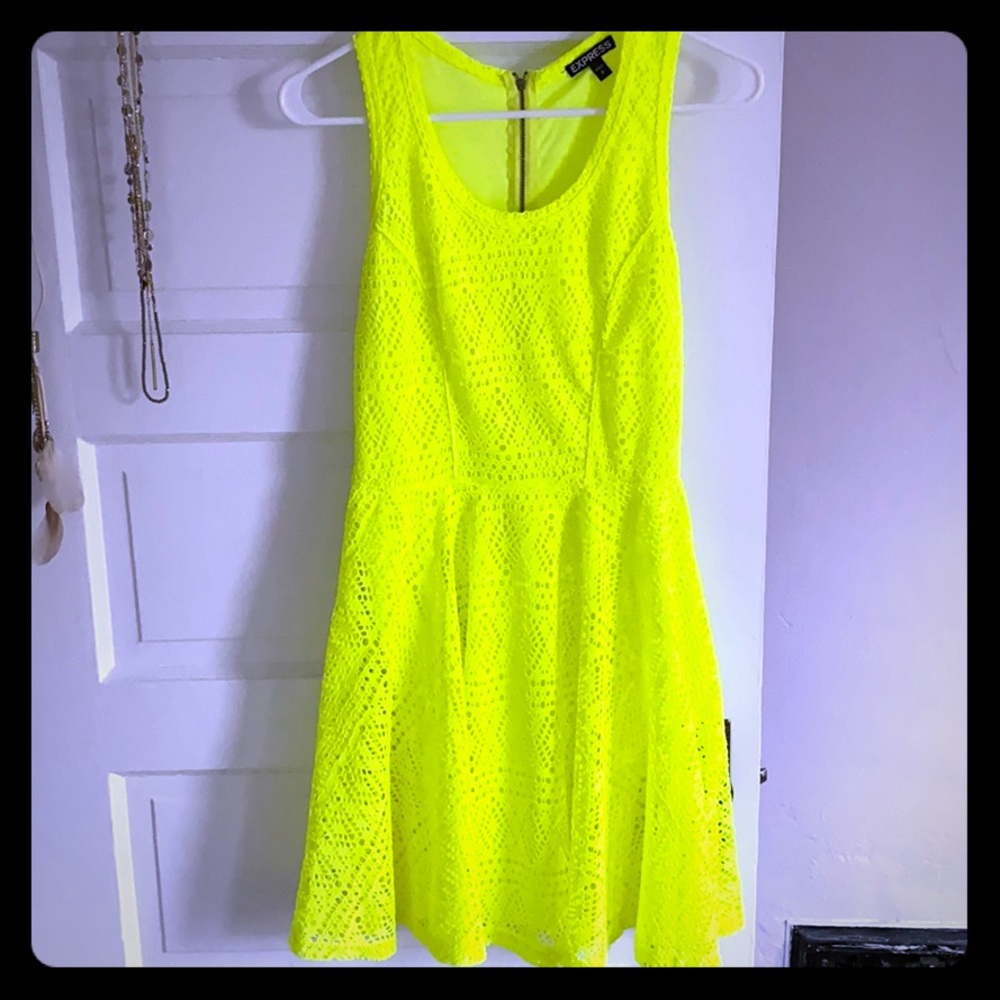 Yellow Express Dress
